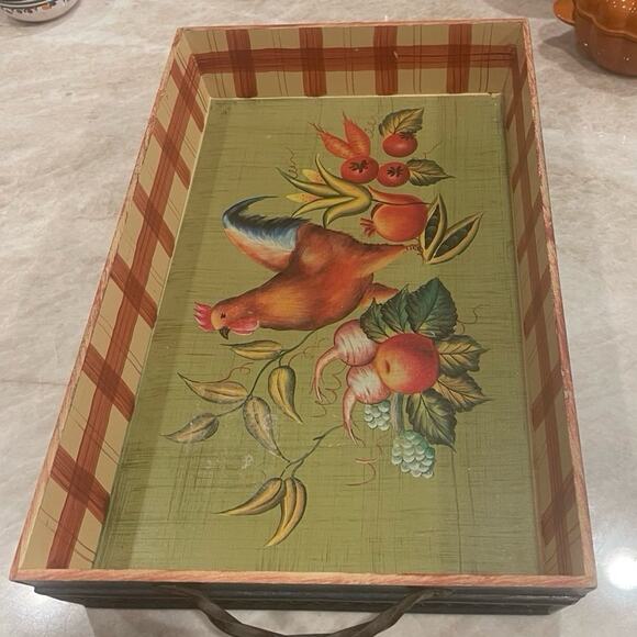 Decorative Rooster tray by Tracy Porter - Picture 3 of 12